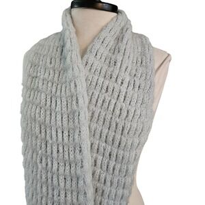 Mario's Vintage Angora Rabbit Hair Blend Light Blue‎ Scarf